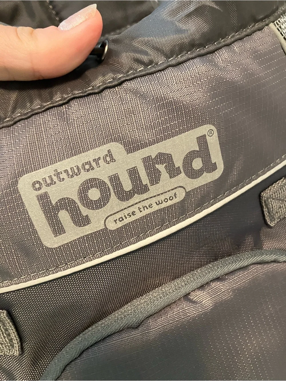 Outward Hound Gray Travel Pet Carrier / Dog Hiking Backpack